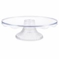 thumbnail image 1 of 10 IN Clear Plastic Cake Stand, by Way To Celebrate, 1 of 8