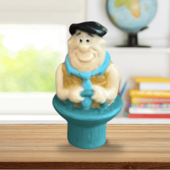 CAKE TOPPER FRED FLINTSTONE PVC Figure Figurine 2 Gift New