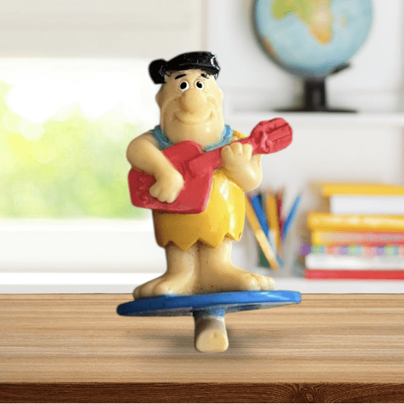 CAKE TOPPER FRED FLINTSTONES ROCK N' ROLLERS Flintstone Figure Figurine 3