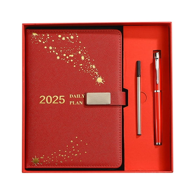 CAKVIICA 2025 Agenda Book Work Calendar Journal Book Bill Notebook