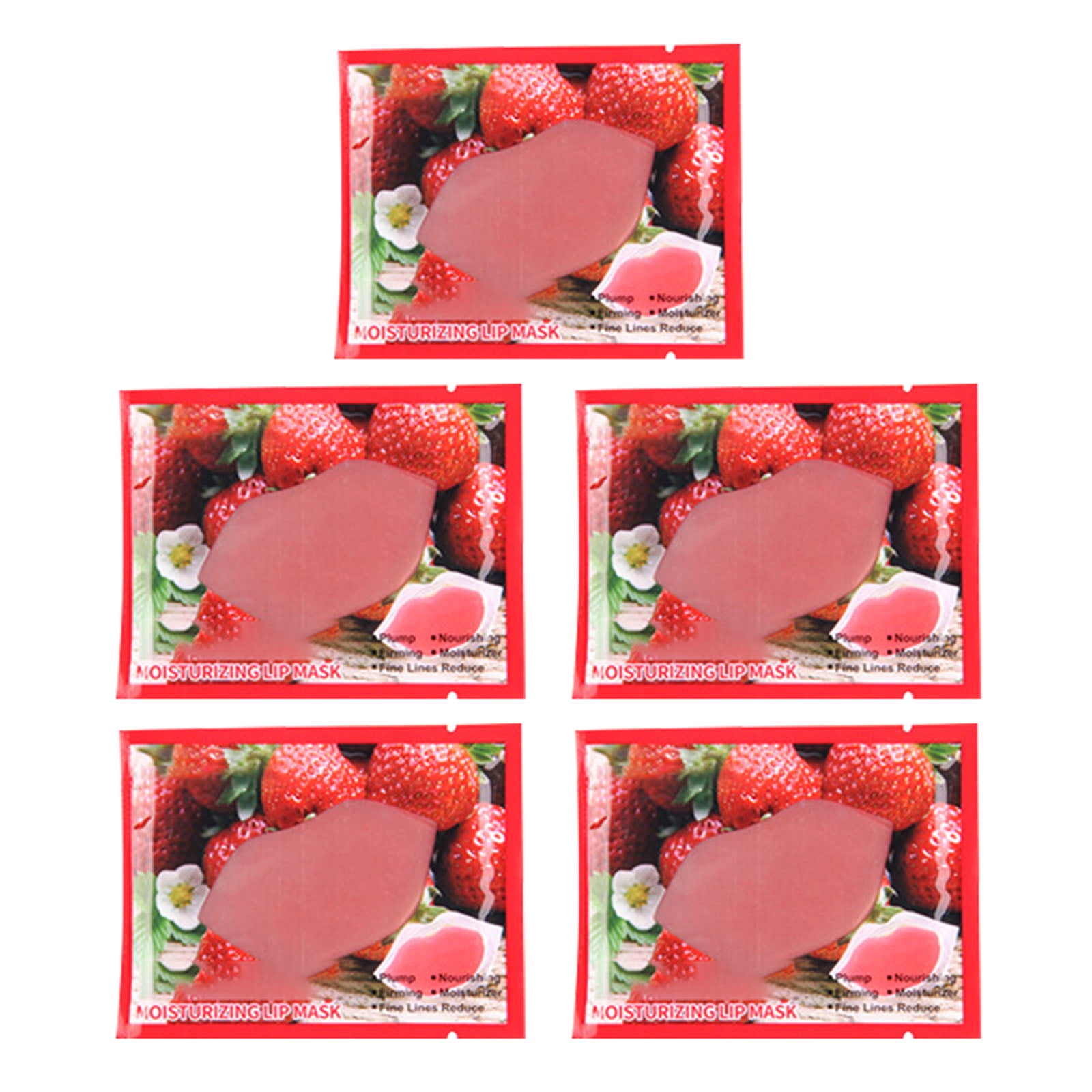 CAKVIICA 5pc Lip Moisturizing Exfoliating Dead Skin Not Greasy