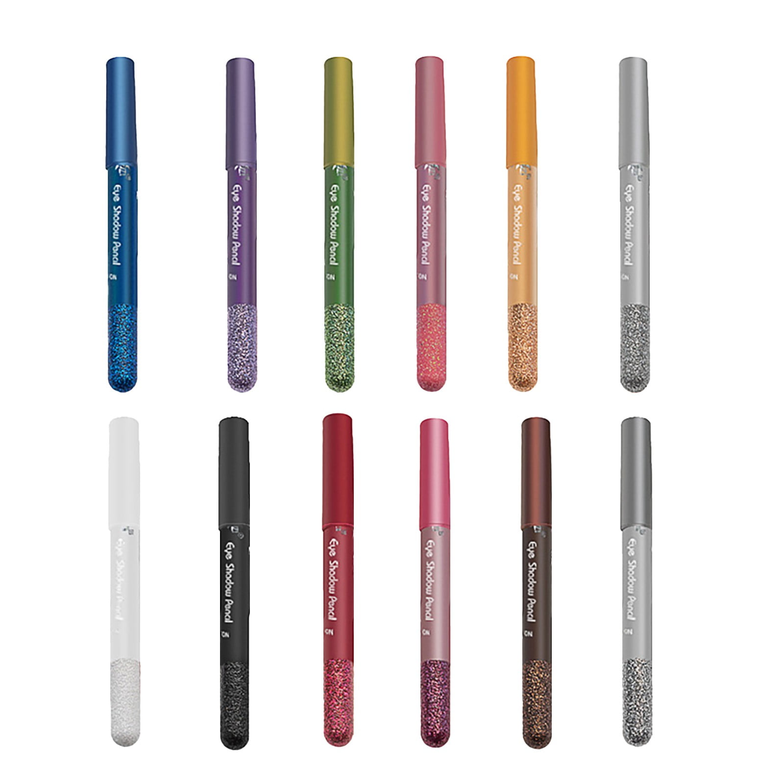 CAKVIICA Glitter Eyeshadow , Shiny Colored Sticks Eyeshadow Pens