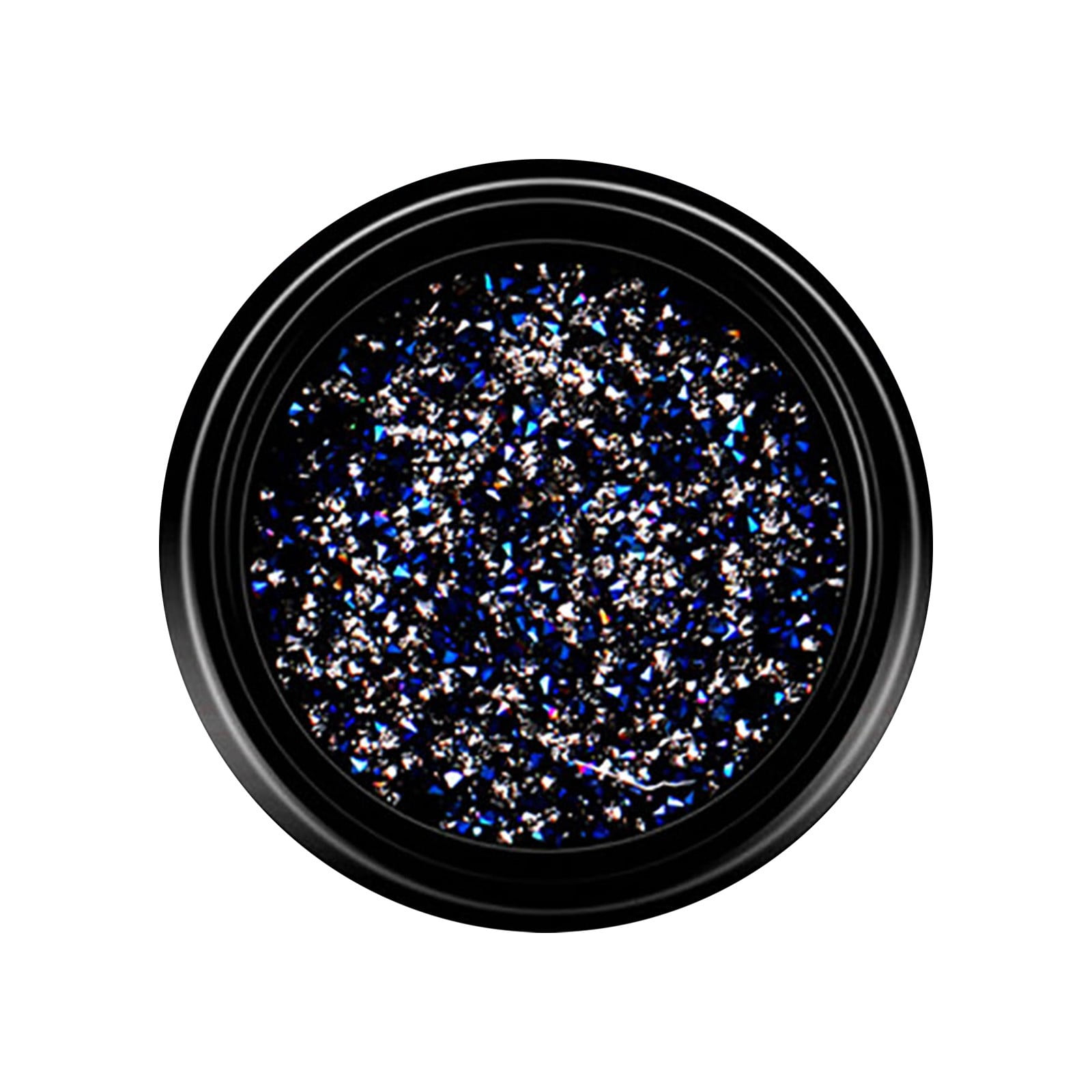 ERTUTUYI 6 Grid/Set Holographic Nail Glitter Powder Glitter Nail