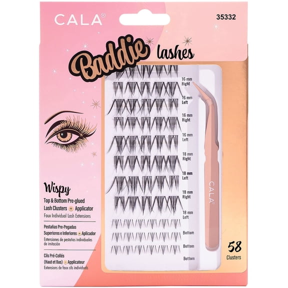 CALA BADDIE LASHES: WISPY CLUSTERS
