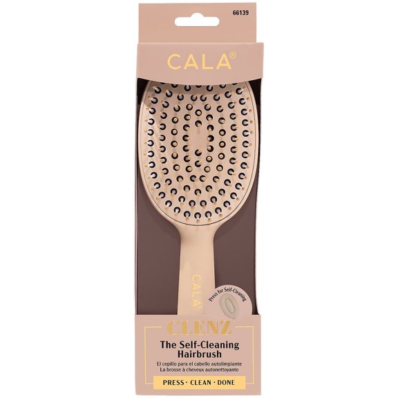 CALA CLENZ Self-Cleaning Hairbrush (Nude)