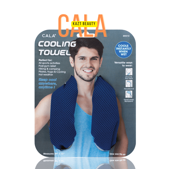 CALA COOLING TOWEL (COBALT BLUE)