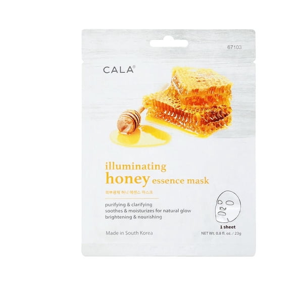 CALA ESSENCE FACIAL MASKS: HONEY (5 PKS)