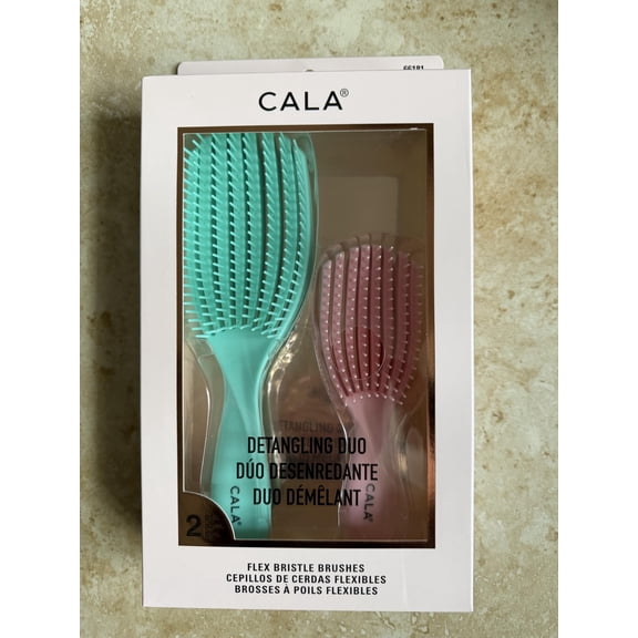 CALA Flexible Vent Brush Set Detangling Hairbrush for All Hair Types