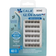 CALA Glam & Go Pre-Glued Lash Clusters   Medium Glam Holiday Limited Edition 40pc