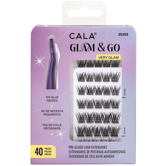 CALA Glam & Go, Very Glam Pre-Glued Lash Clusters