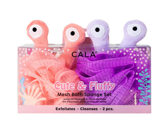 CALA Mesh Bath Sponge SET- ALIENS - Walmart.com