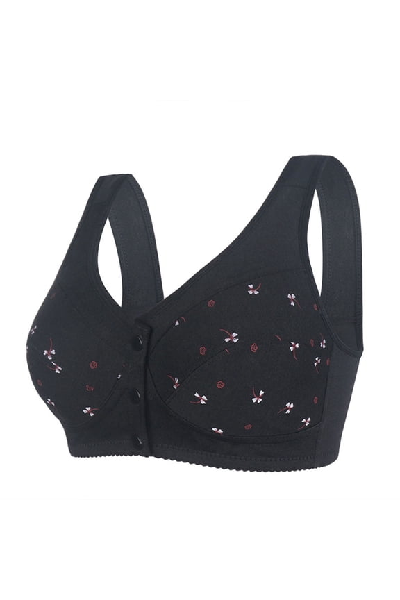 Bras for Women Full Coverage Push up Wirefree Bras Mesh Breathable Bras