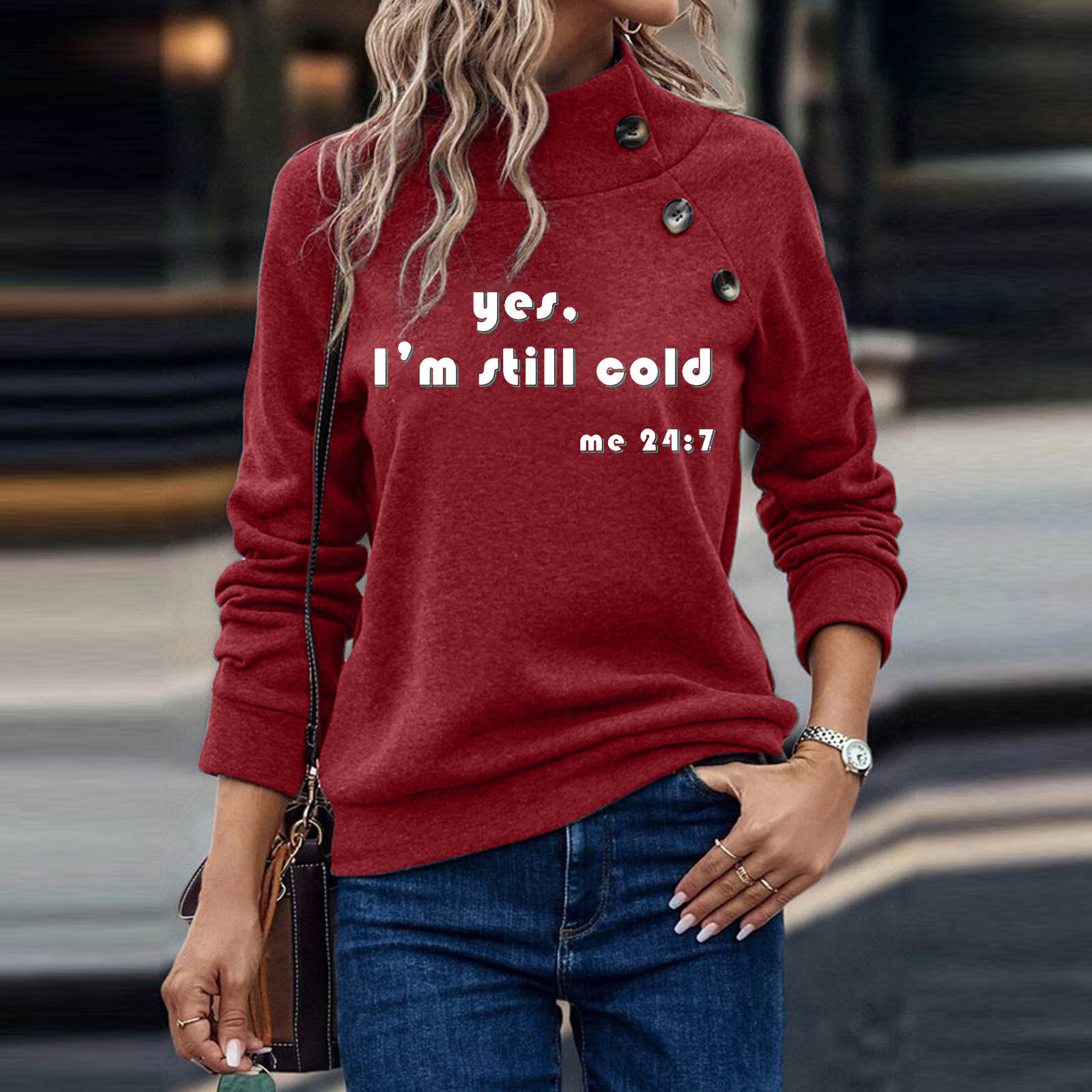 CALAFEBILA Fall Sweatshirts for Women 2024 Funny Casual Long Sleeve