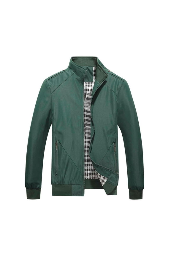 Men Coats & Jackets,Men Casual Windbreaker Thin Lightweight Outwear Sportswear Solid Jacket Coat Windbreaker