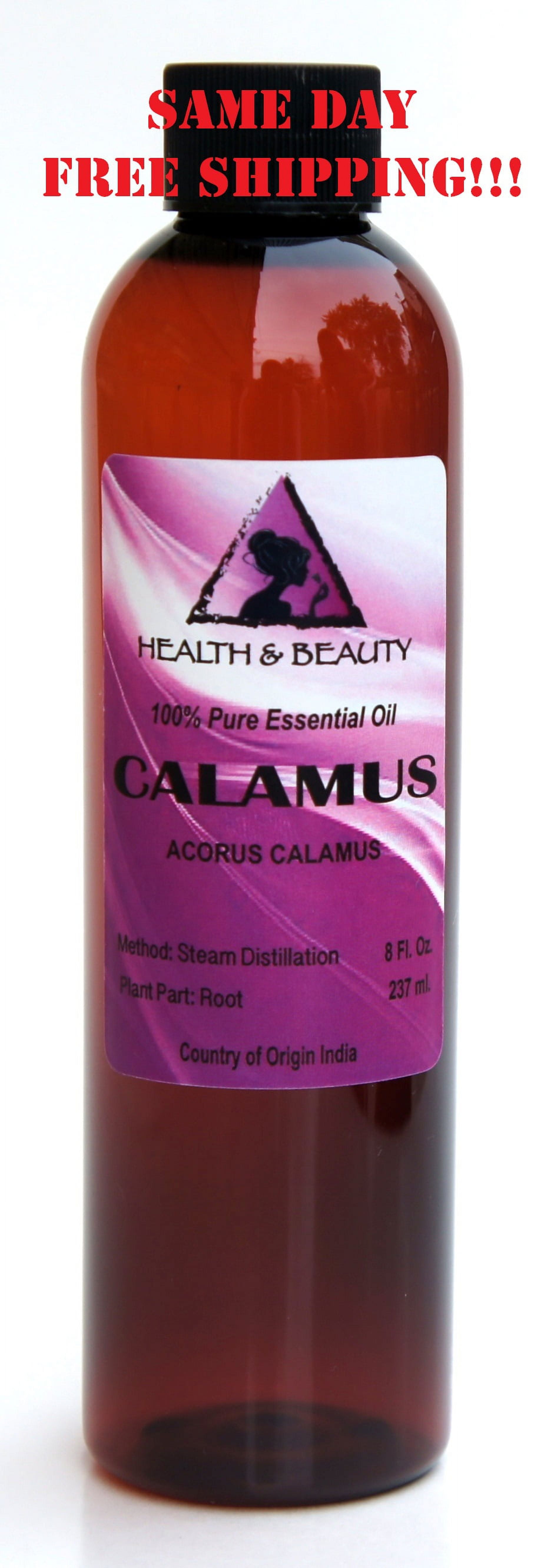 CALAMUS ESSENTIAL OIL AROMATHERAPY 100% PURE NATURAL 8 OZ
