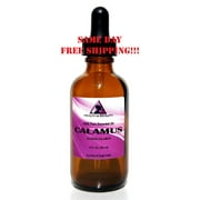 CALAMUS ESSENTIAL OIL AROMATHERAPY PURE NATURAL GLASS DROPPER 2.0 OZ, 60 ml