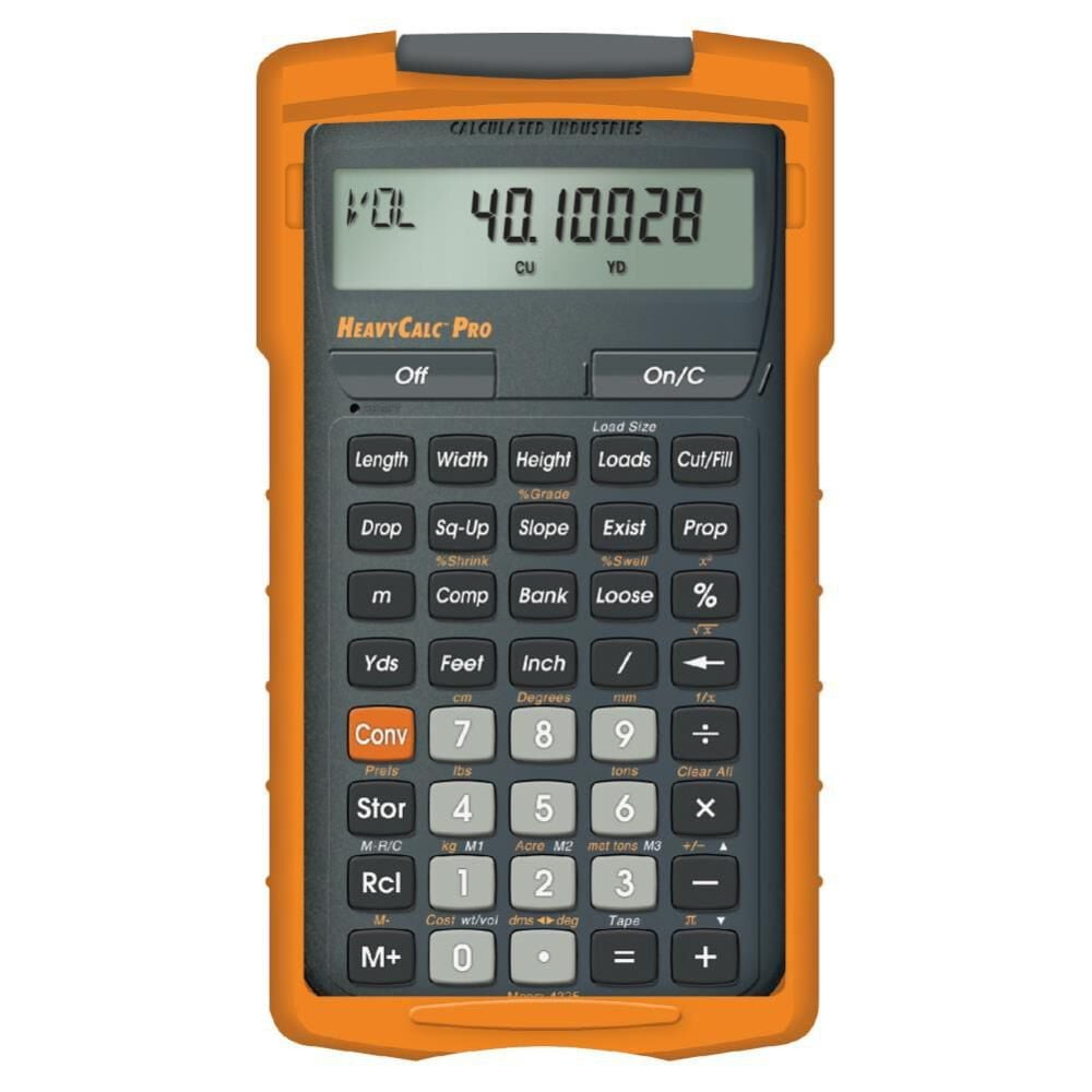 Calculated Industries Heavy Construction Math Calculator