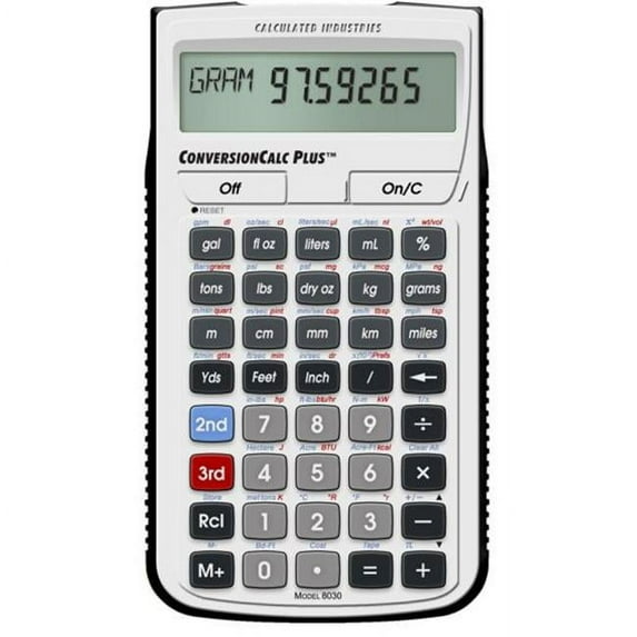 CALC IND 8030 - CONVERSIONCALC PLUS
