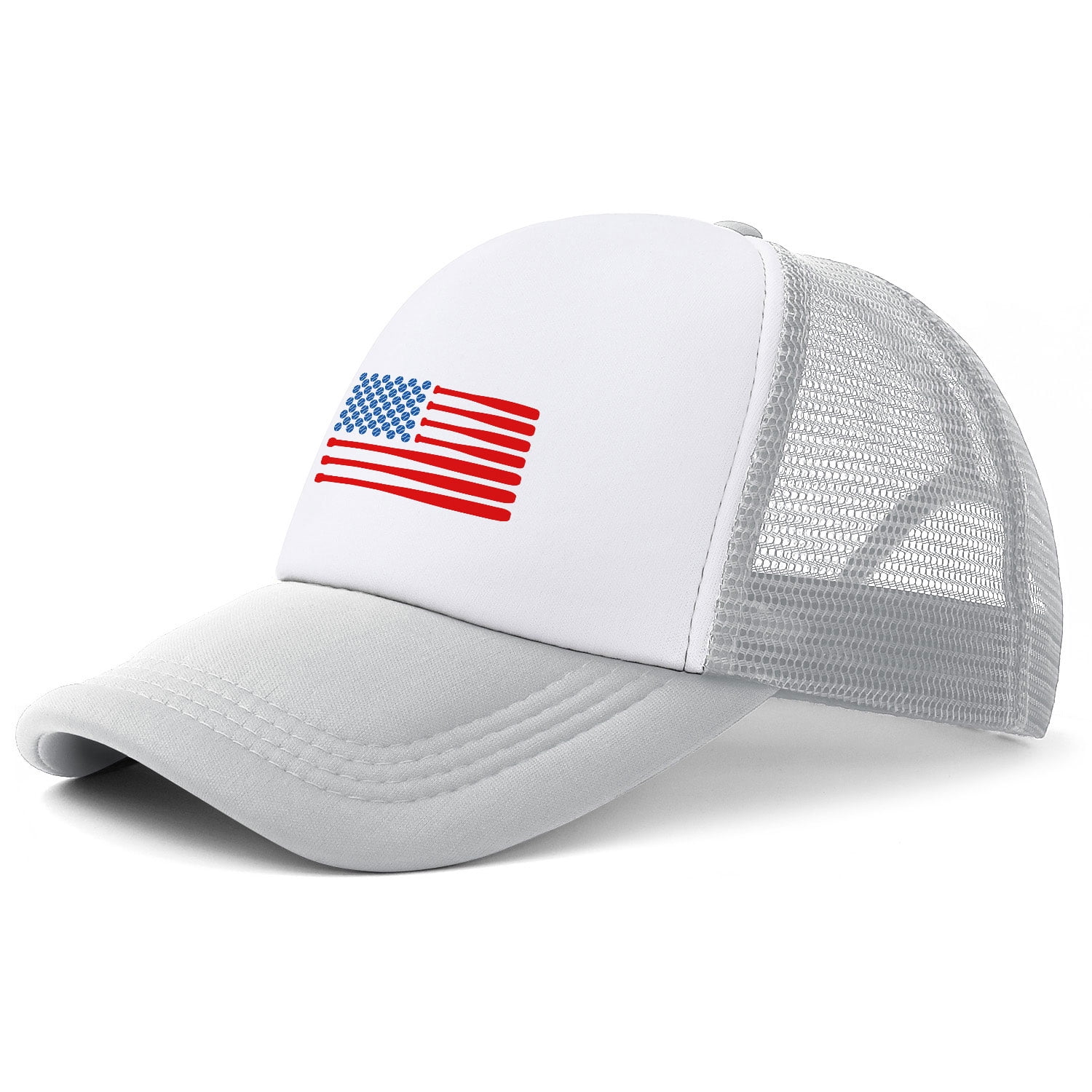 CALCA 10 Pack Sublimation Polyester Mesh Cap Blanks Adjustable Trucker ...