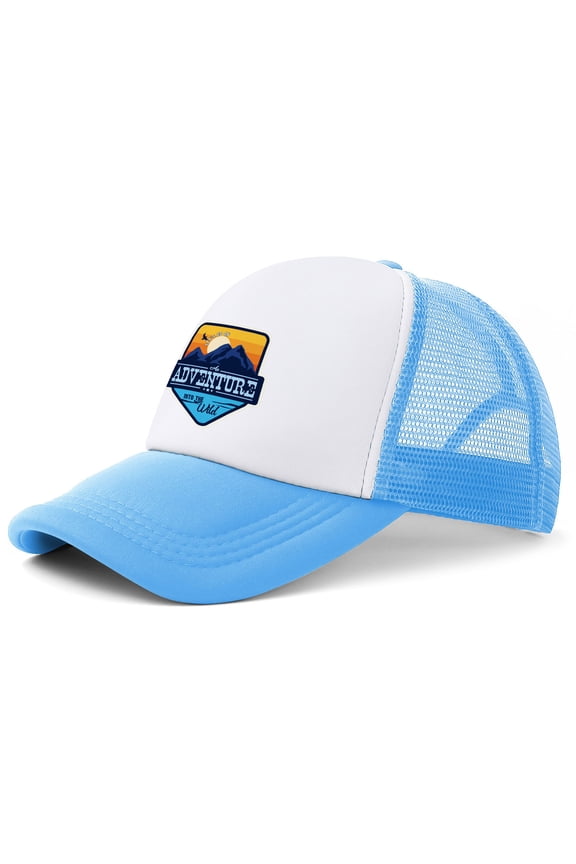 10 Pack Sublimation Polyester Mesh Cap Blanks Adjustable Trucker Cap Hat Baseball Cap for DIY Embroider Sublimation Printing