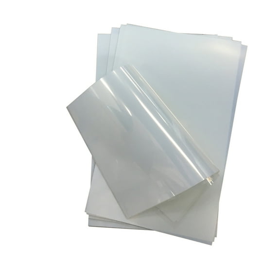 CALCA 100 Sheets 17" x 22" Waterproof Inkjet Milky Transparency Film for Screen Printing
