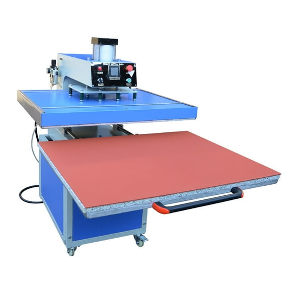 CALCA 31" x 39" Large Format Heat Press Machine Pneumatic Drawer-Type Single Station 220V 1P 30A