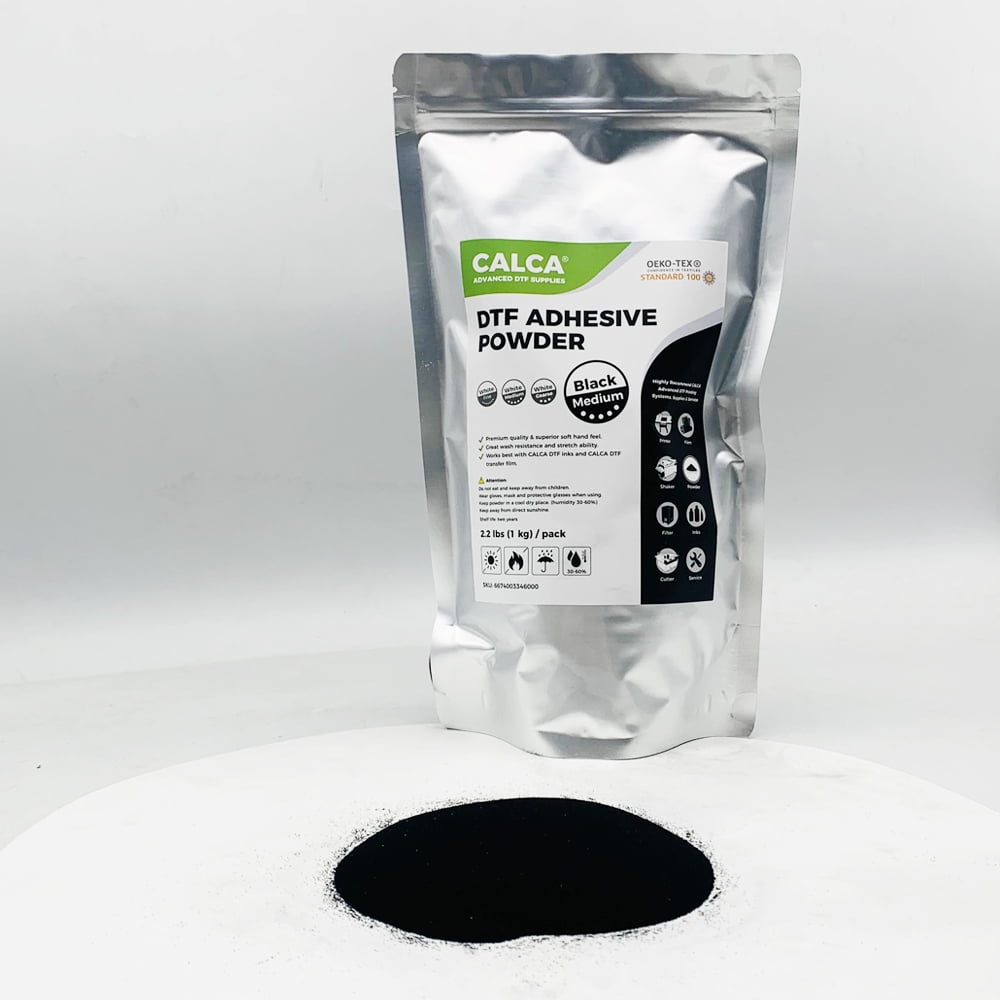 CALCA 5 Pack 11Lbs DTF Powder Direct to Film TPU Digital Transfer Hot Melt  Adhesive DTF Transfer Powder 2.2Lbs / Pack 