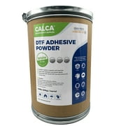 CALCA Direct to Film TPU DTF Powder, Digital Transfer Hot Melt Adhesive Powder 44lbs , 20kg/Barrel, Fine, White
