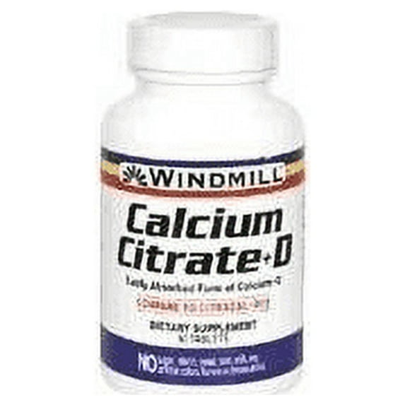 CALCIUM CITRATE +D TABS WMILL