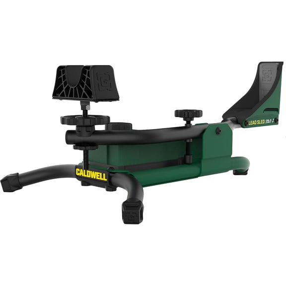 Caldwell Lead Sled Solo 2 Shooting Rest with Weight Reservoir, Offset Frame, Recoil Reducing Pad
