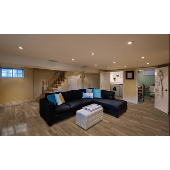 CALI Builder's Choice 7.12" x 48" Vinyl Flooring Materials 23.77 Area, 10 Piece