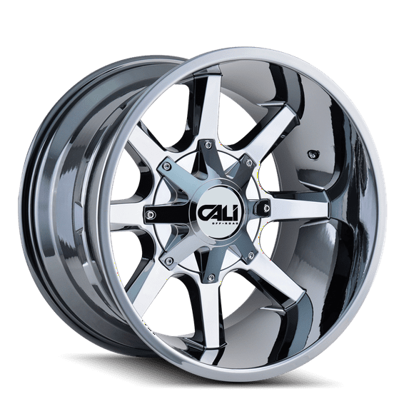 CALI OFF-ROAD BUSTED-9100 20X12 8X165.1/8X170 -44ET 130.8CB CHROME