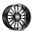 thumbnail image 1 of CALI OFF-ROAD SUMMIT-9110 22X12 8X165.1 -51ET 125.2CB GLOSS BLACK/MILLED SPOKES, 1 of 3