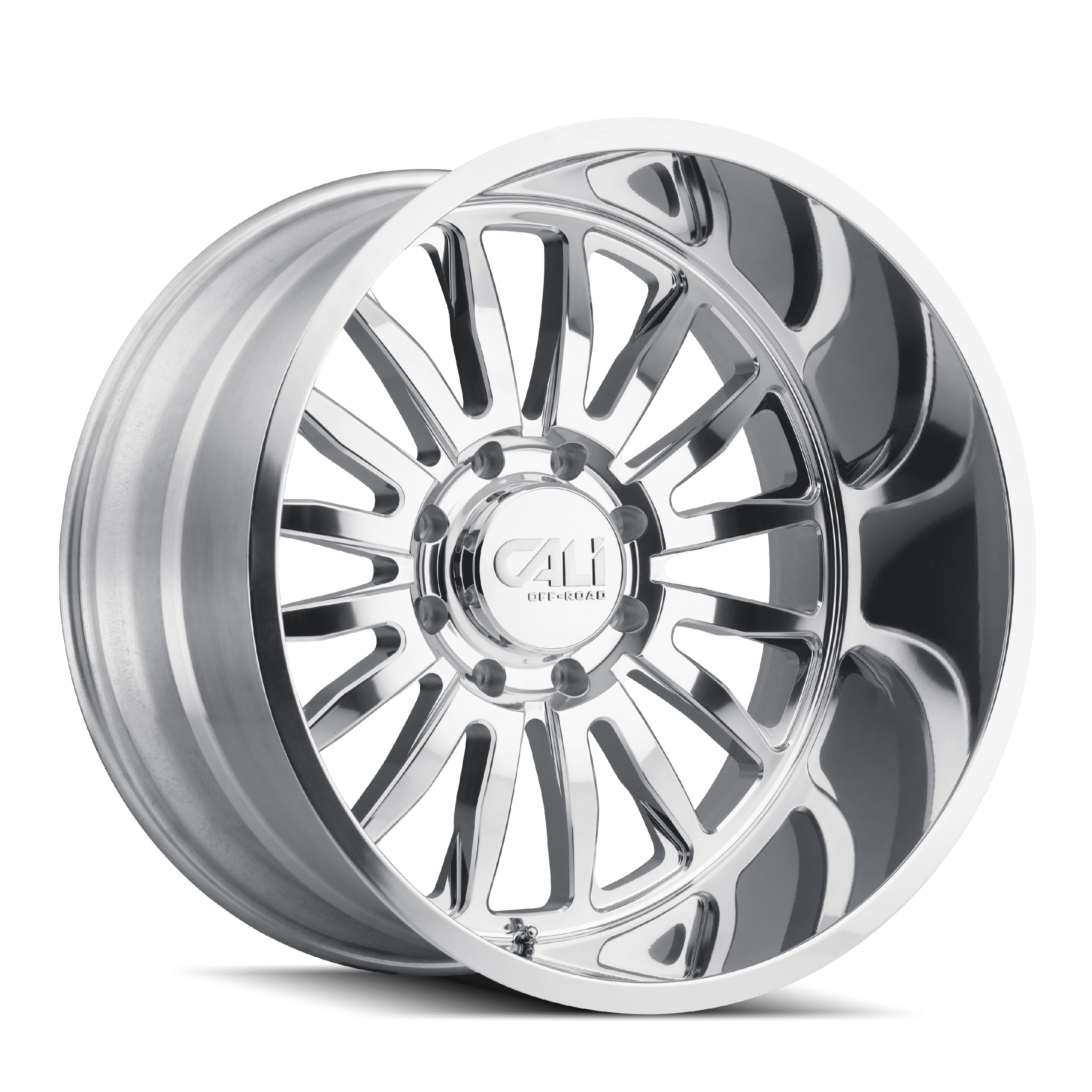 CALI OFF-ROAD SUMMIT-9110 26X14 6X139.7 -76ET 106CB POLISHED/MILLED SPOKES