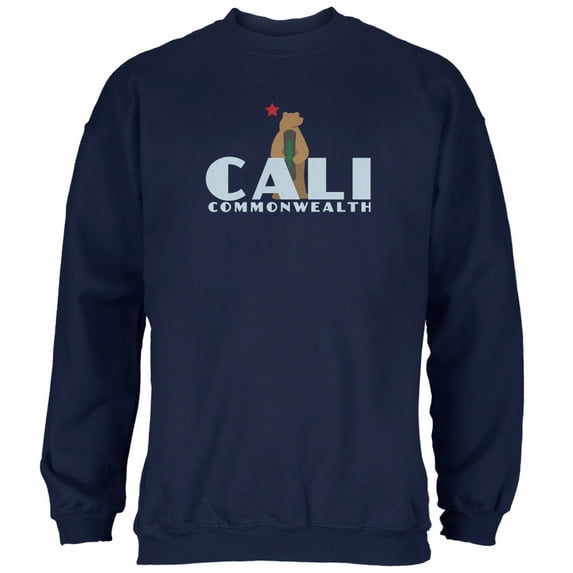 CALI Snowboard Bear Navy Adult Sweatshirt