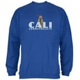 thumbnail image 1 of CALI Snowboard Bear Royal Adult Sweatshirt, 1 of 1