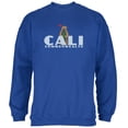 thumbnail image 1 of CALI Surf Bear Royal Adult Sweatshirt, 1 of 1