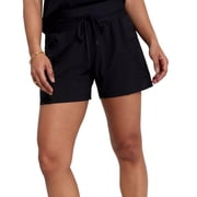 CALIA Womens Truelight Cargo Short, XS, Pure Black