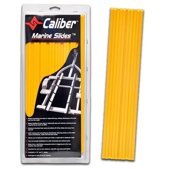 Caliber Marine Slides Yellow 1.5" X 15" 10pk 23033