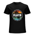 thumbnail image 1 of CALIFORNIA BEACH Men’s Graphic T-shirt Vintage Short Sleeve Sport Tee Black XL, 1 of 5