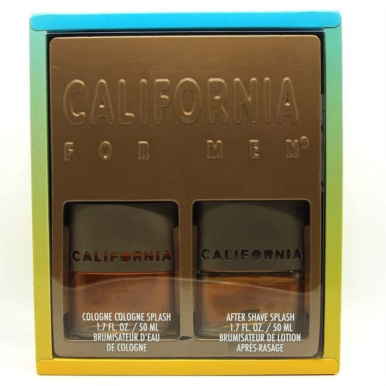 Dana California For Men Cologne 2PC Gift Set Cologne Splash & After Shave Splash