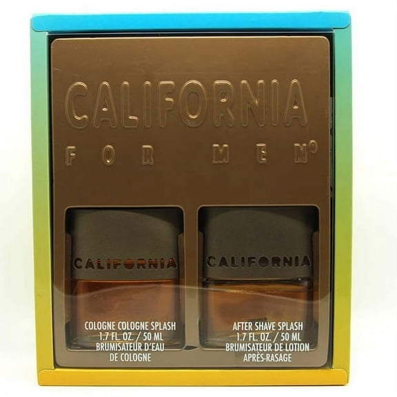 Dana California For Men Cologne 2PC Gift Set Cologne Splash & After Shave Splash
