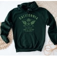 thumbnail image 1 of CALIFORNIA Graphic Unisex Fleece Hooded Sweatshirt, 1 of 4