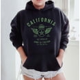 thumbnail image 1 of CALIFORNIA Graphic Unisex Fleece Hooded Sweatshirt, 1 of 4