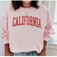 thumbnail image 1 of CALIFORNIA Graphic Unisex Fleece Pullover, 1 of 7