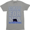 thumbnail image 1 of CALIFORNIA Republic Men Top Cali Grizzly Bear CA Flag Souvenir State Tee Shirt, 1 of 4