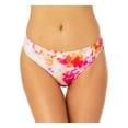 thumbnail image 1 of CALIFORNIA SUNSHINE Women's Pink Tie Dye Stretch Lined Bikini Moderate Coverage Hipster Swimsuit Bottom M, 1 of 3