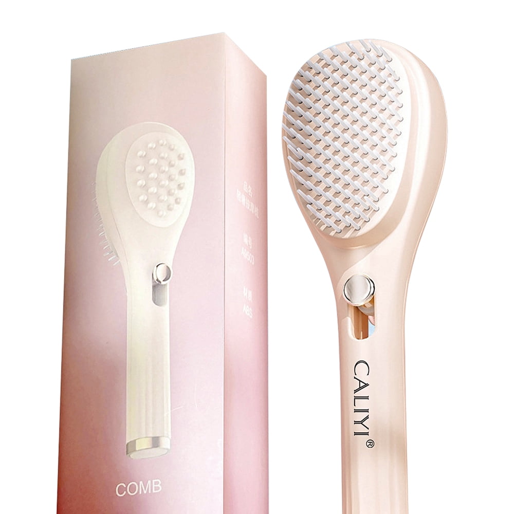 CALIYI Telescopic Magic Comb Massage Comb Not Stick Hair Brush Portable ...