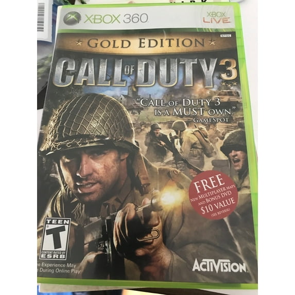 Call of Duty 3: Gold Edition - Xbox 360