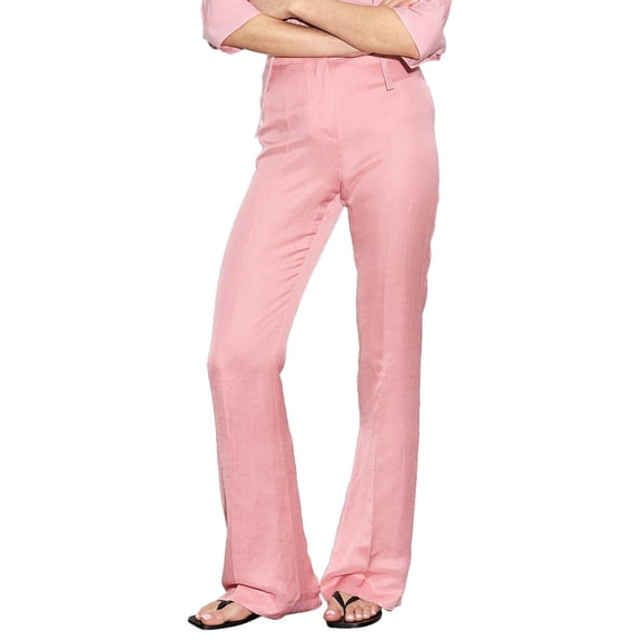 CALLAS womens Danae Slim Fit Linen-Blend Trouser, 36 IT